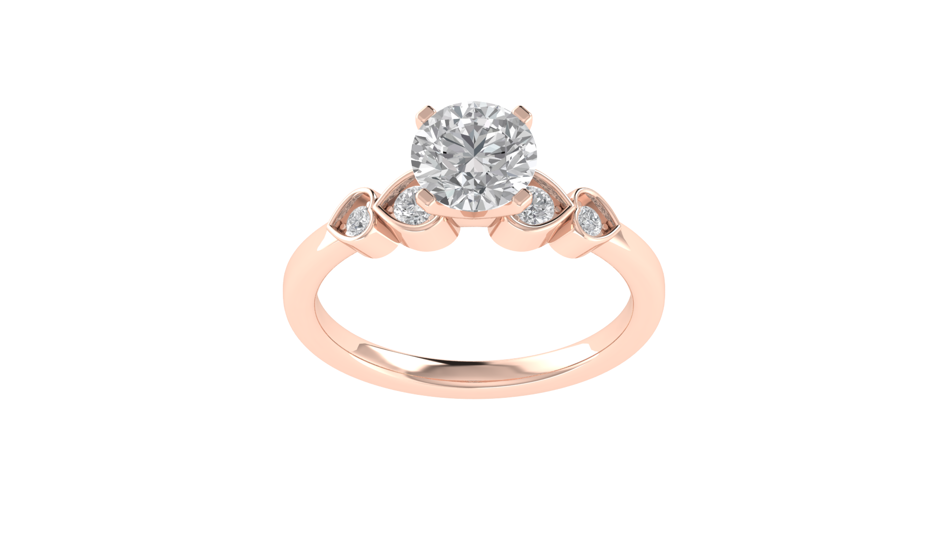 Serene Solitaire Engagement Ring