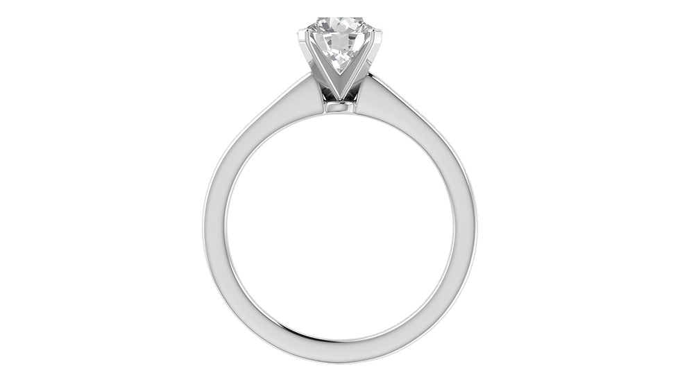Thumbnail: Timeless Solitaire Engagement Ring