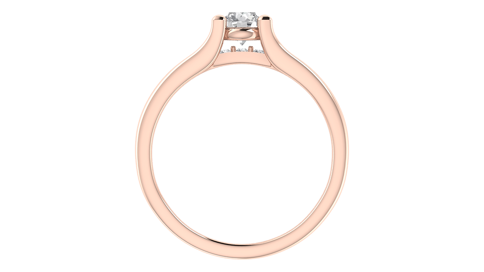 Thumbnail: Graceful Round-Cut Solitaire