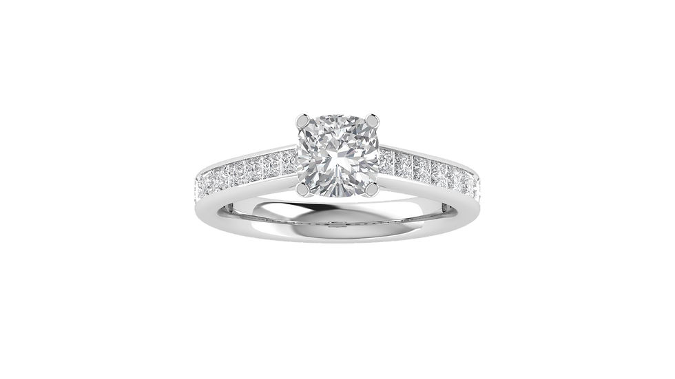 Thumbnail: Classic Cushion Cut Engagement Ring