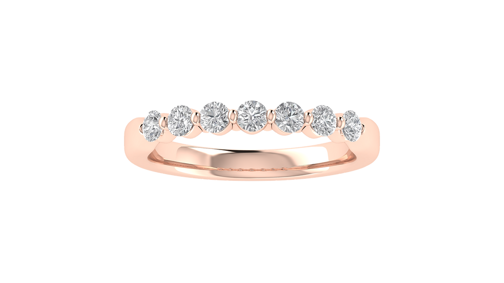 Thumbnail: 8 Pointer Wedding Band