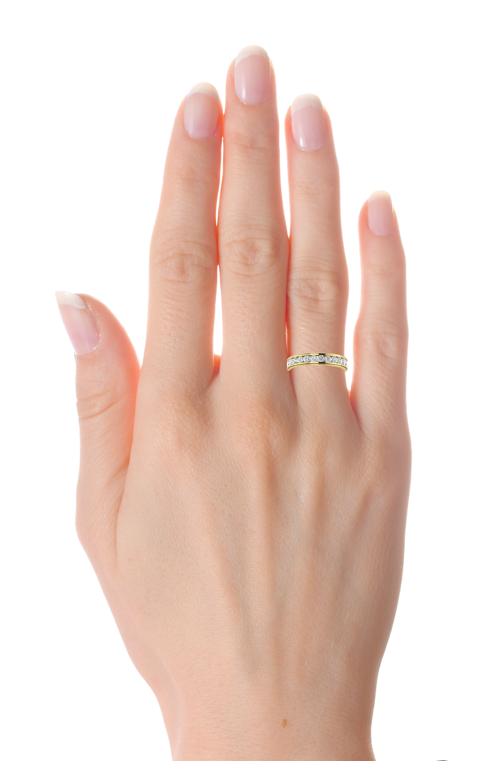 Thumbnail: Pavé Setting Wedding Band
