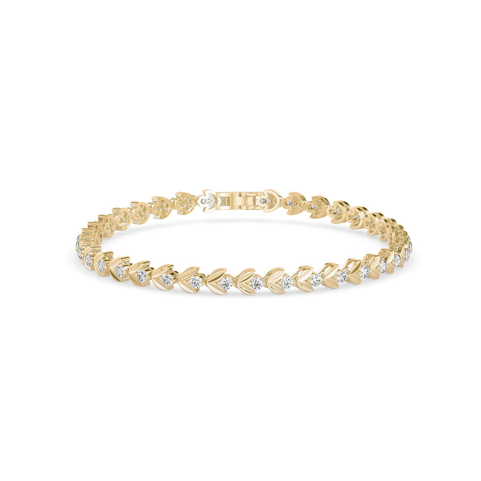 Thumbnail: 2 Pointer Petal Bracelet