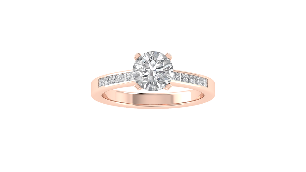 Thumbnail: Timeless Solitaire Engagement Ring