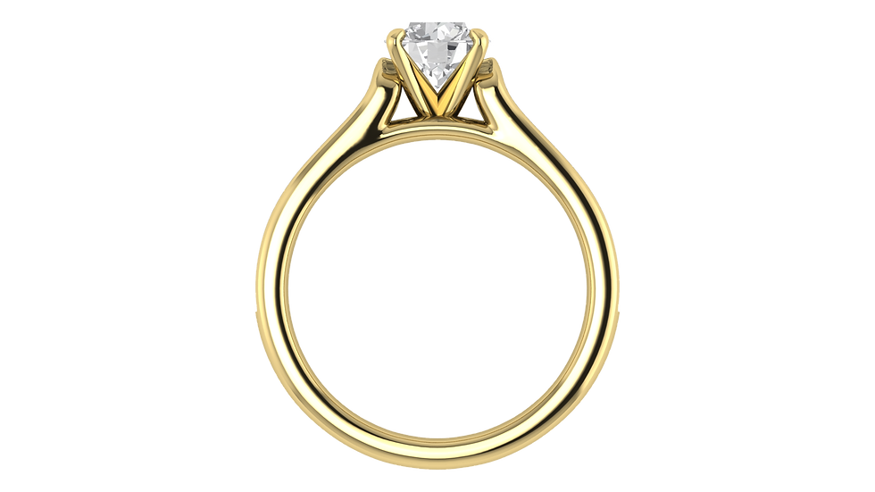 Thumbnail: Solitaire with Sculpted Detail