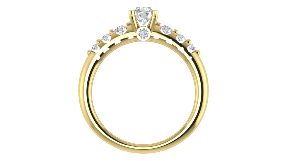 Thumbnail: Celestial Engagement Ring