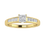 Thumbnail: Princess Cut Solitaire with Baguette Accents