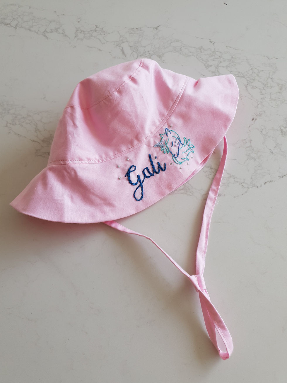 Thumbnail: Baby & Kids hat with embroidery