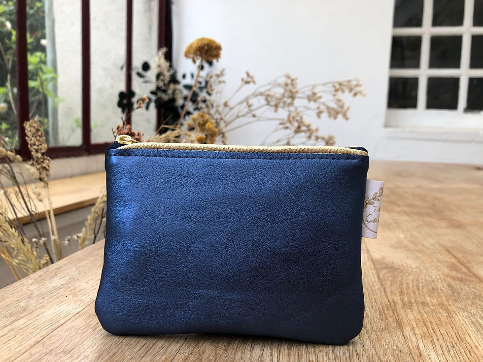 Miniature : Hubert, le petit porte-monnaie en cuir personnalisable