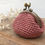 Miniature : Pétronille lurex, le porte-monnaie rétro au crochet avec fil lurex