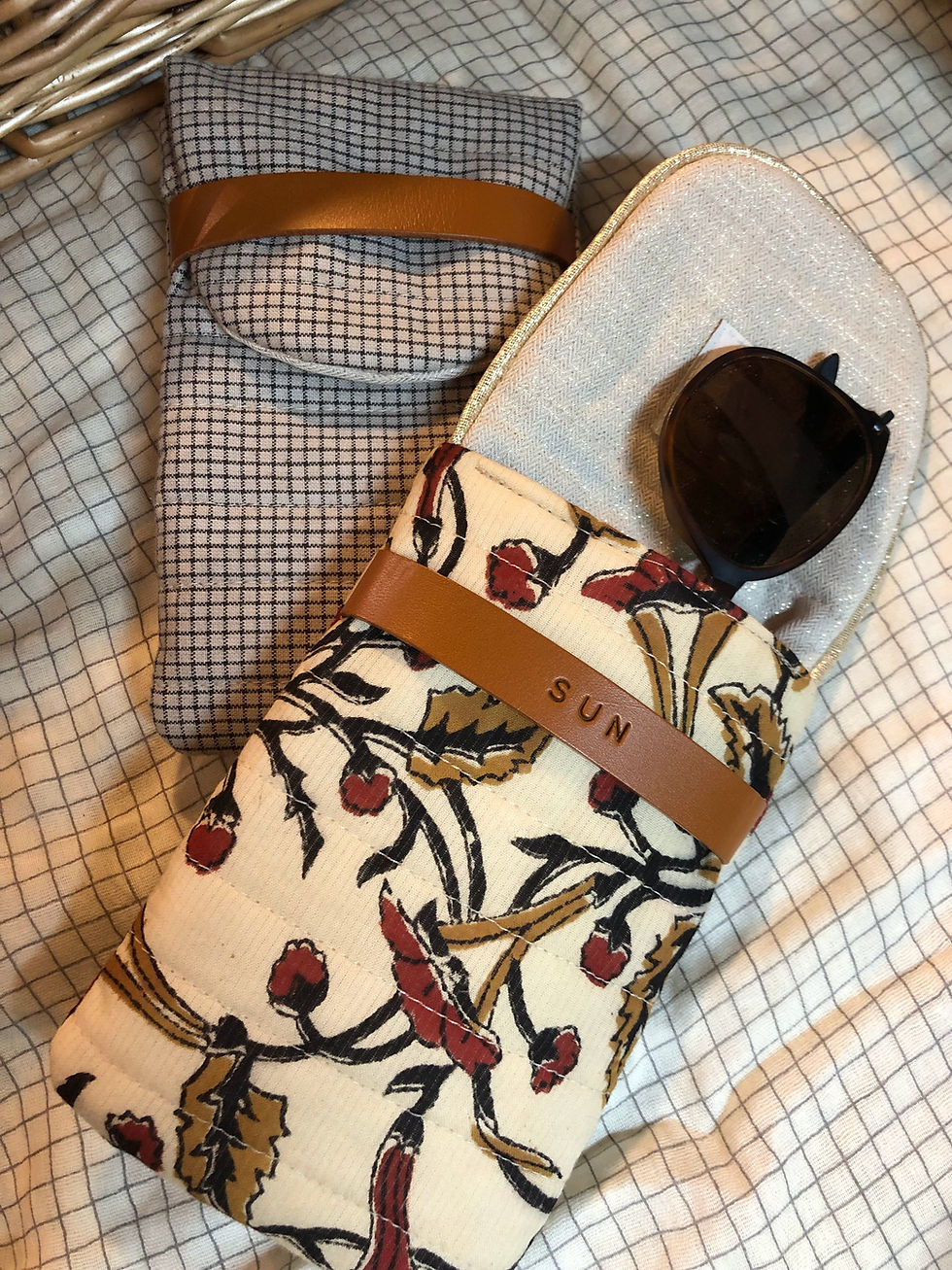 Miniature : Capucine, l'étui à lunettes personnalisable