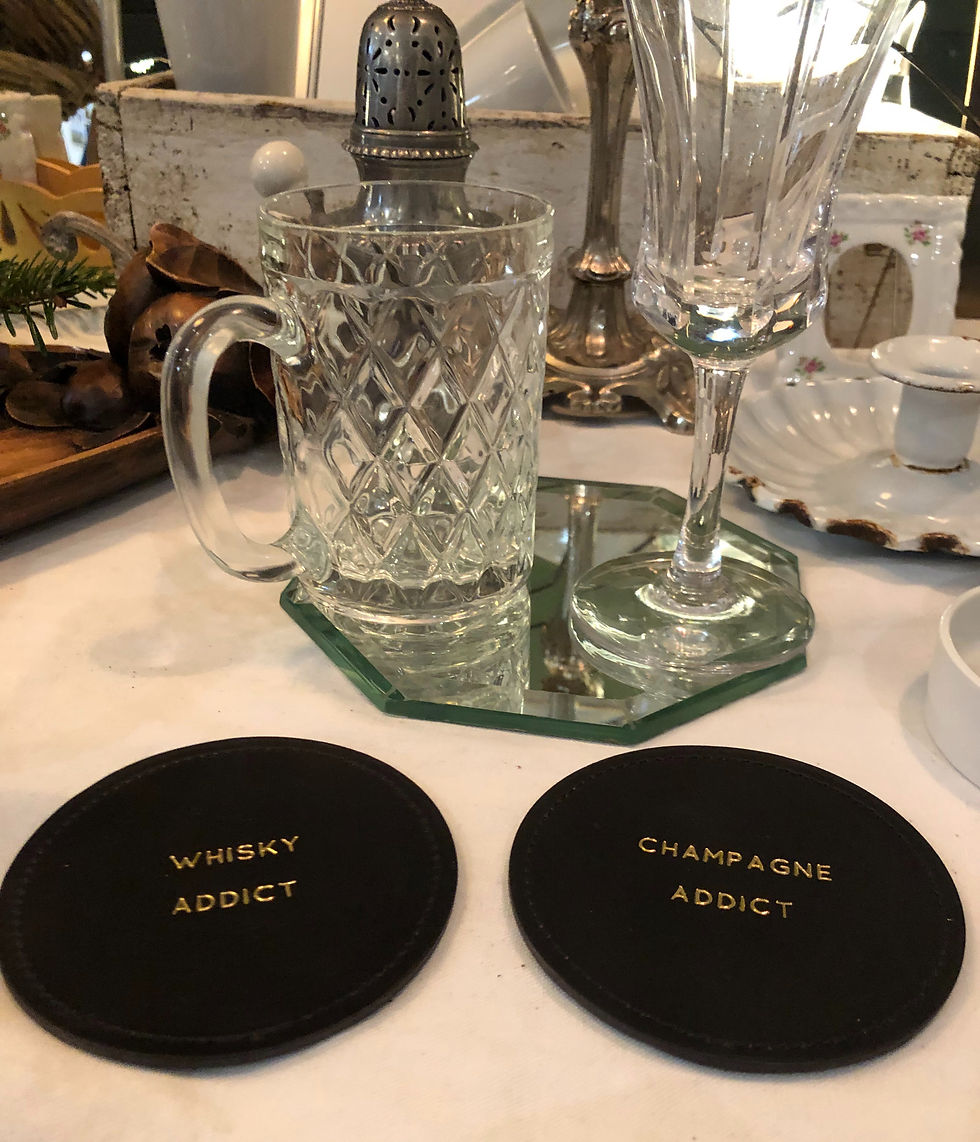 Max, le sous-verre en cuir