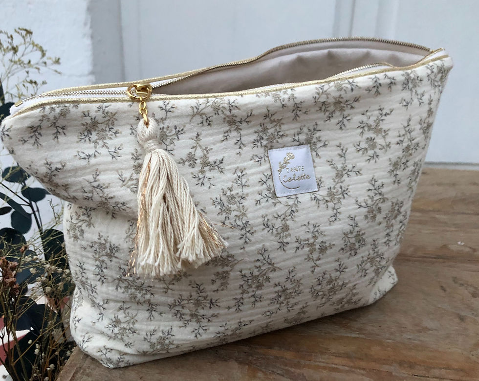 Miniature : Pénélope double gaze, la maxi trousse