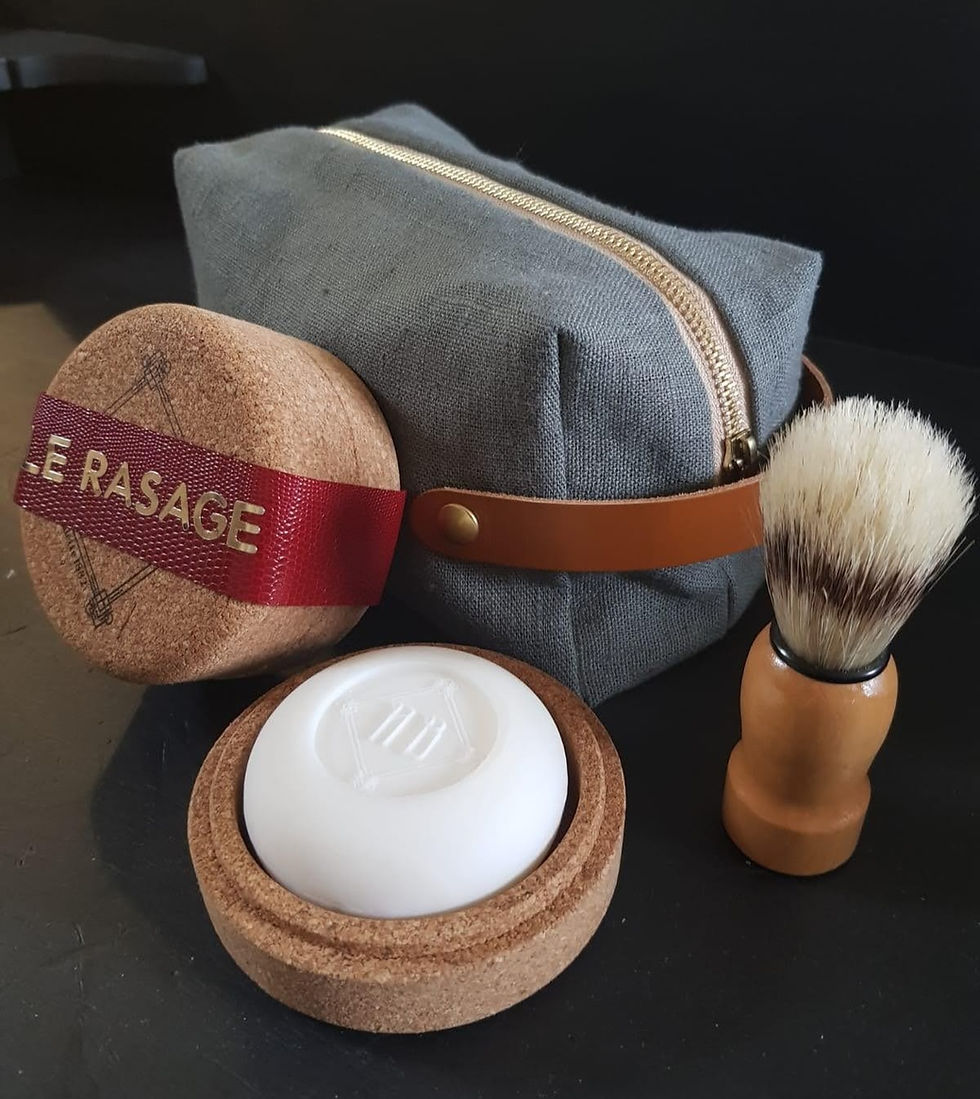 Arnaud, la trousse de toilette rectangulaire personnalisable