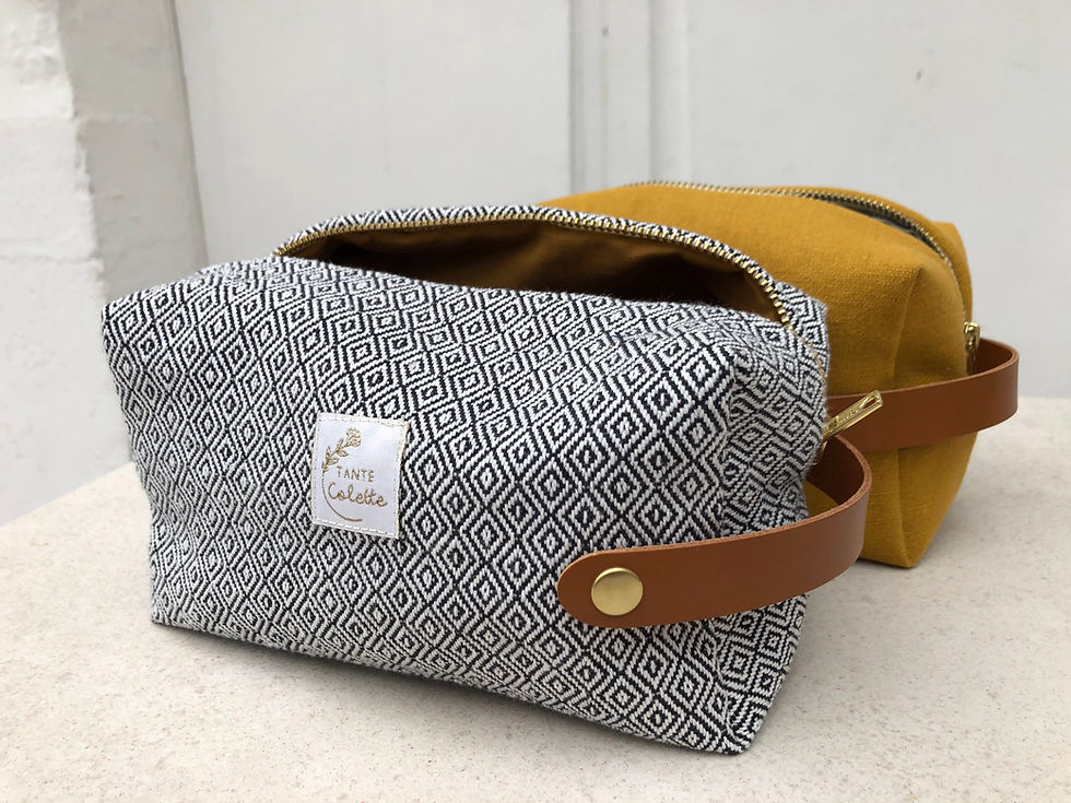 Miniature : Arnaud, la trousse de toilette rectangulaire personnalisable