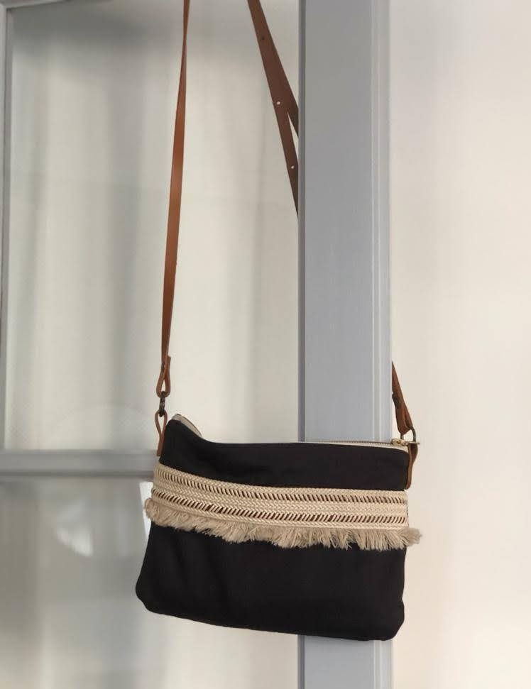 Miniature : Thelma, le sac galon corde et cuir