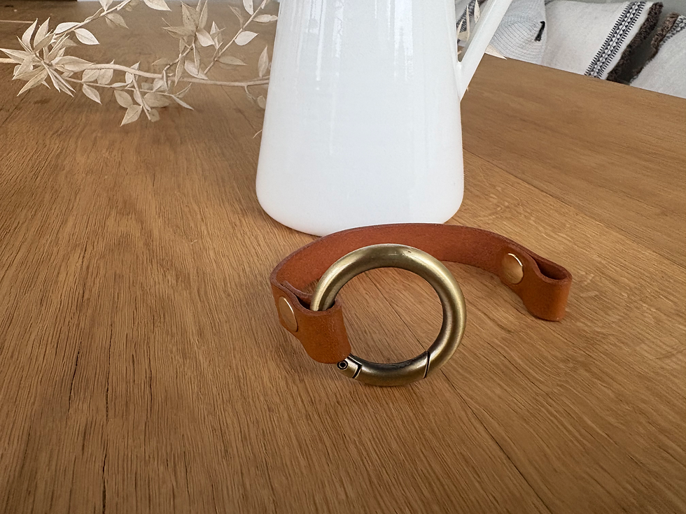 Miniature : Hyacinthe, le bracelet mousqueton personnalisable
