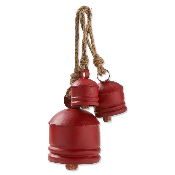 Handmade Red Metal Bells
