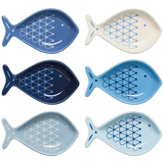 Fish Pinch Bowl Set
