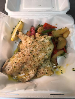 Trout and Potatoes