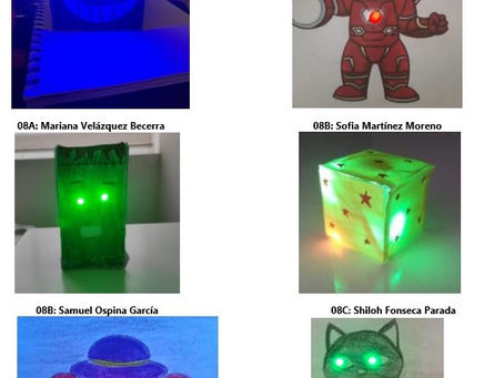 Proyecto – Diseño y construcción de personaje luminoso.