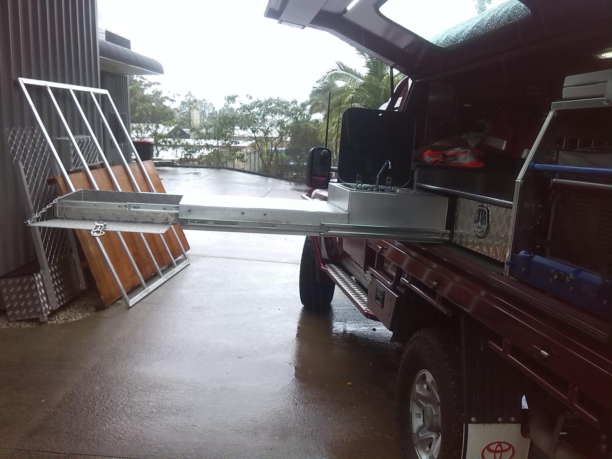 Gallery Bushtucker Kitchens Slideout camp kitchen Australia