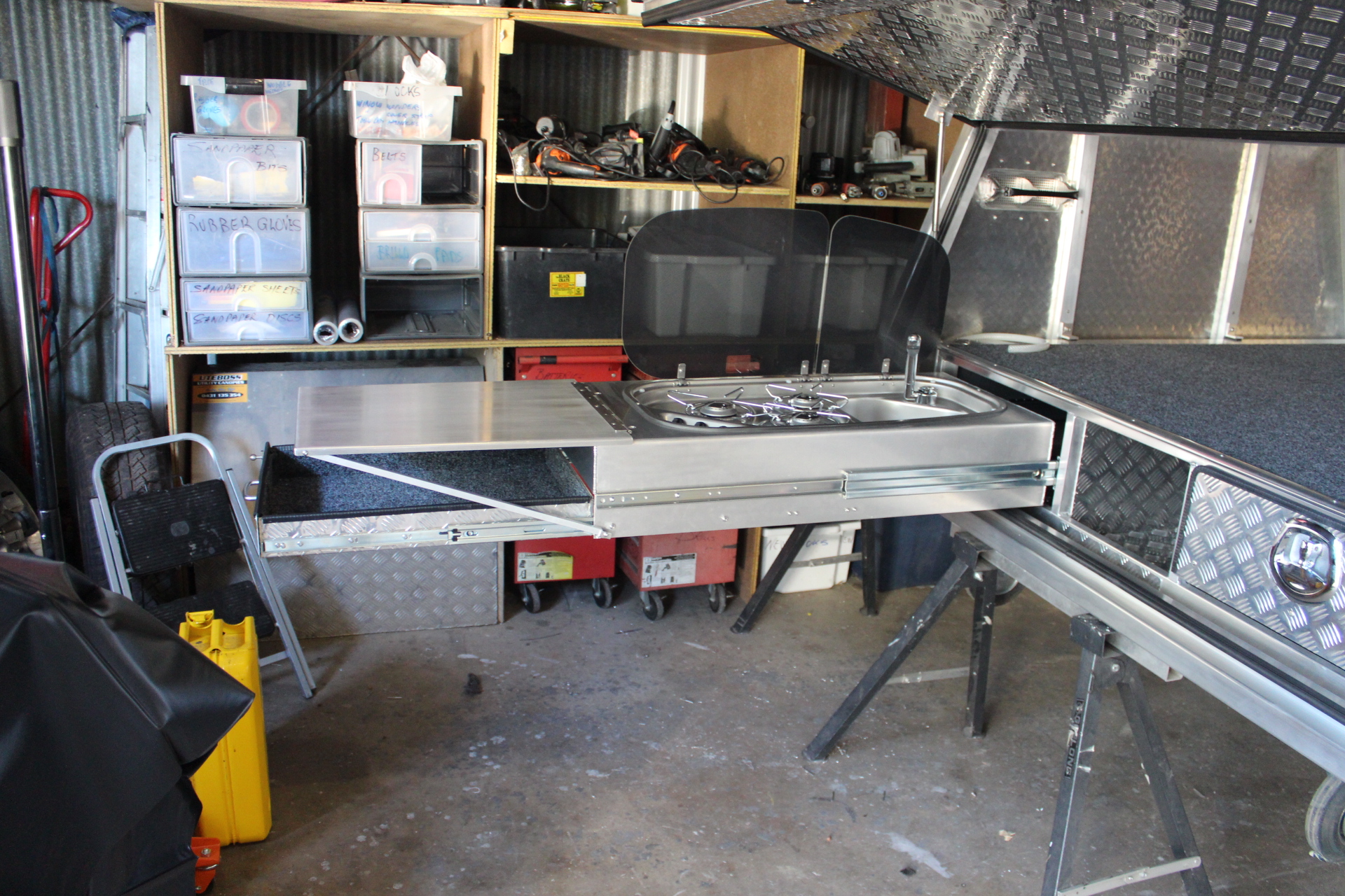 Gallery Bushtucker Kitchens Slideout camp kitchen Australia