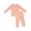 縮圖：2-piece Long Sleeve Pyjamas (Regular Fit - Peach)