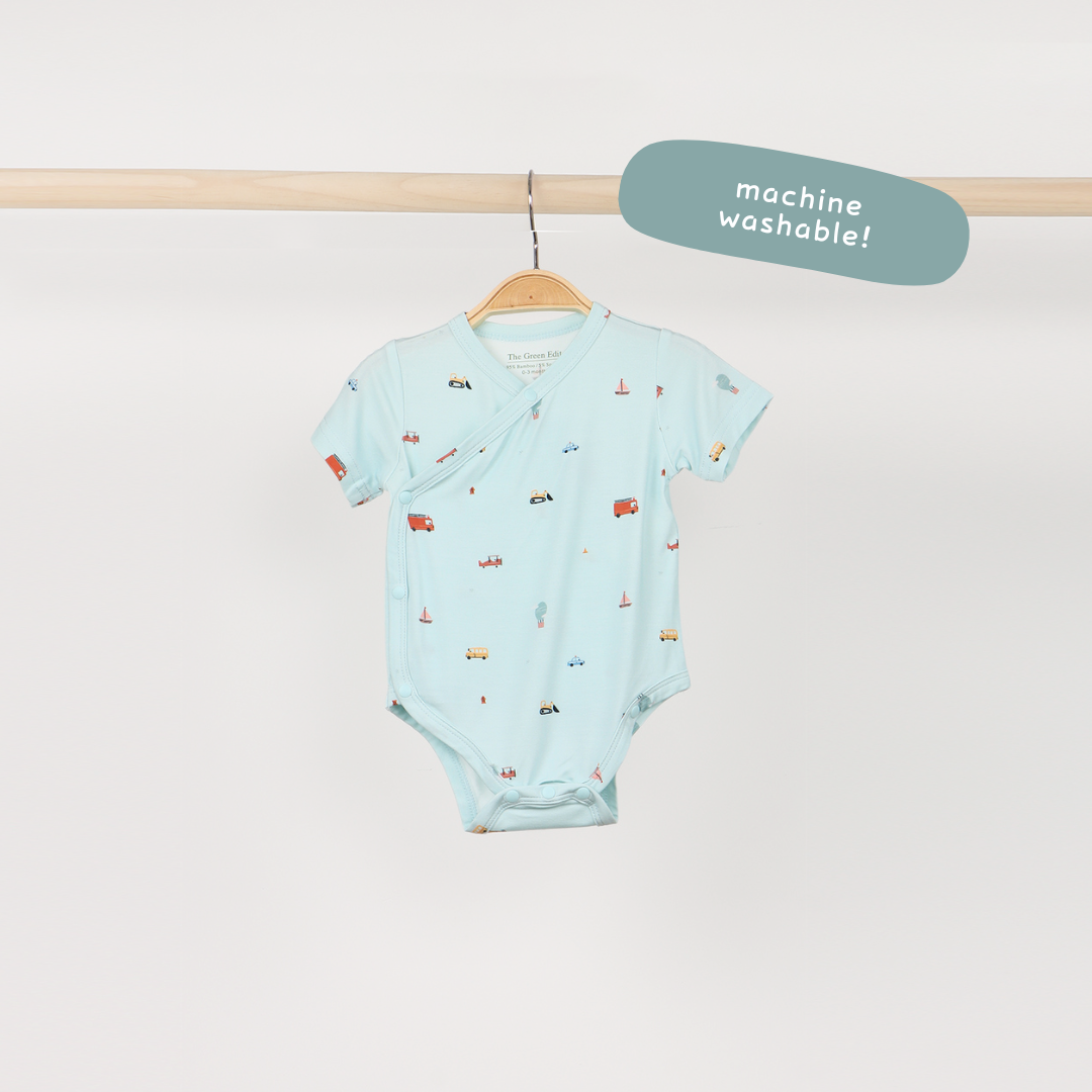 Premium Bamboo Kimono Bodysuit (Tiny Travels)