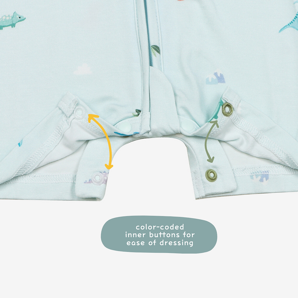 縮圖：EasyZip Premium Bamboo Bodysuit V2.0 (Land Before Time)