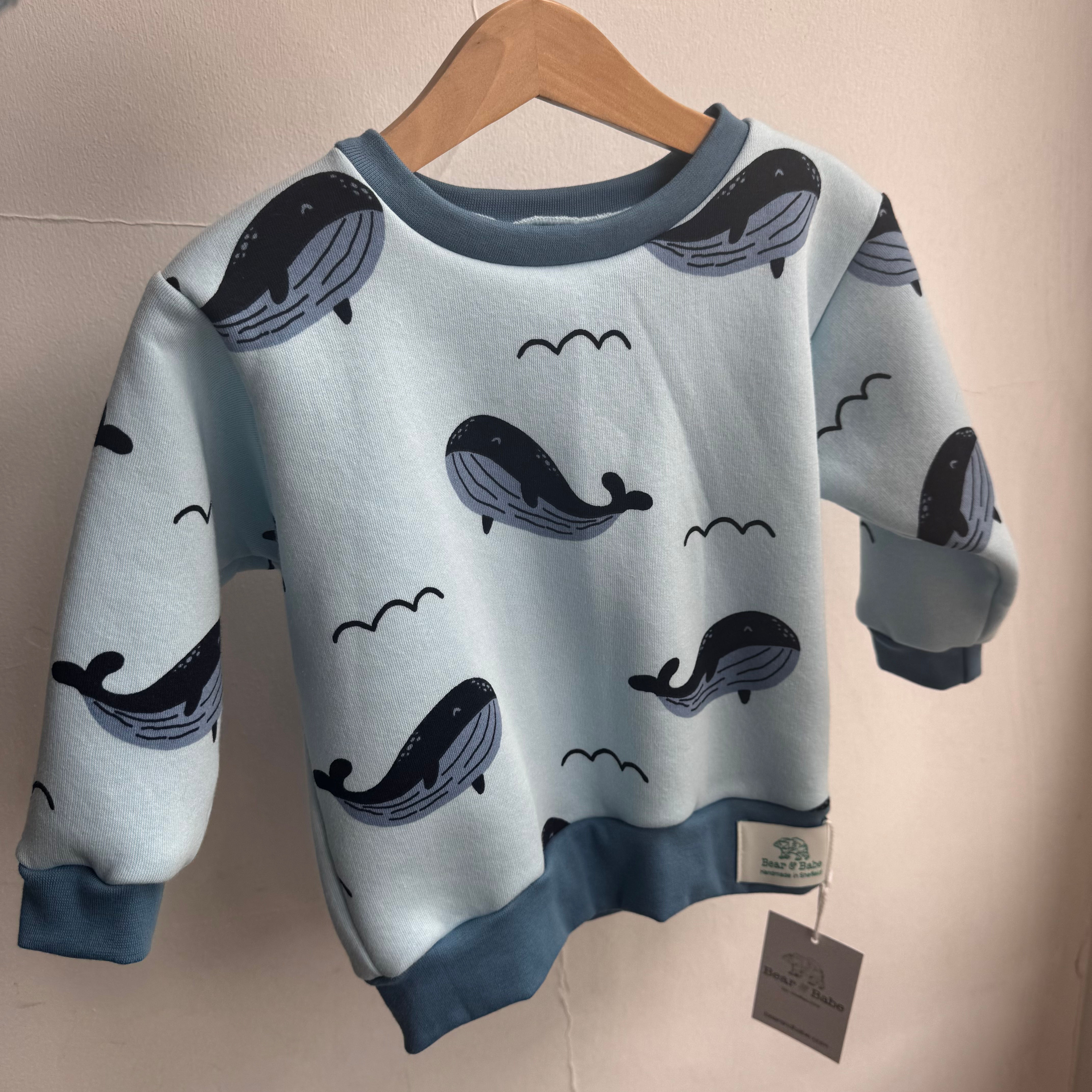 Bear & Babe Whale Sweater