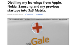 Distilling my learnings from Apple, Nokia, Samsung and my previous startups into 3x3 Matrix.