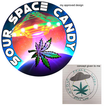 Sour Space Candy