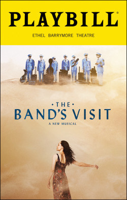 The Band's Visit Playbill cover