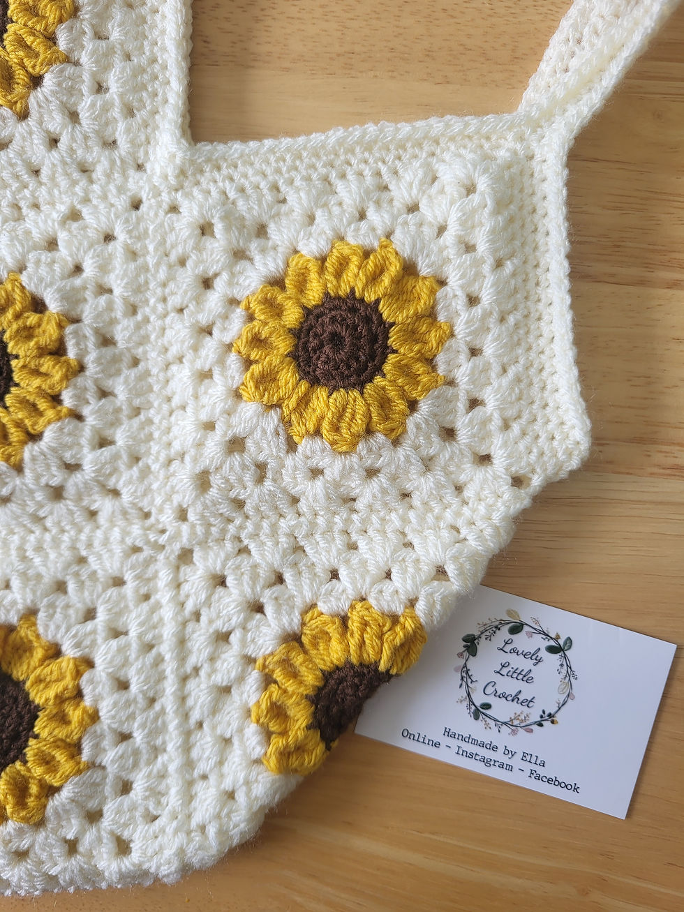 Thumbnail: Crochet Squares Bag