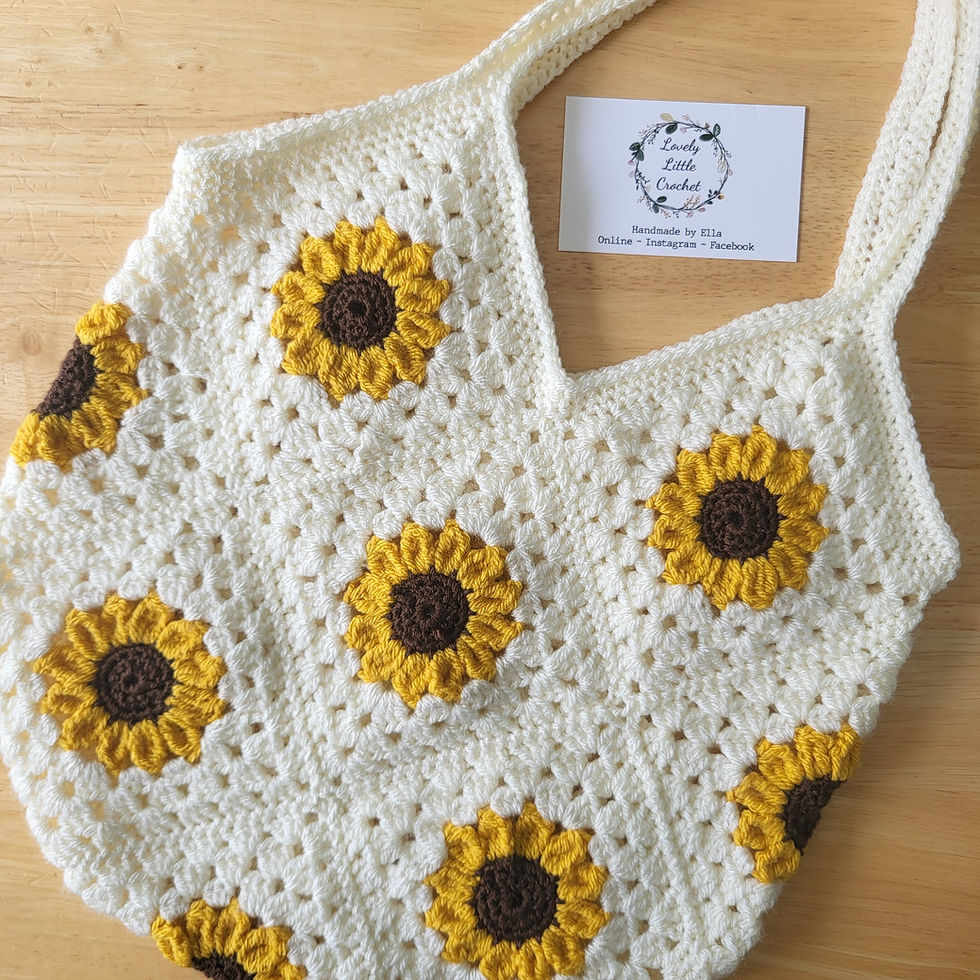 Thumbnail: Crochet Squares Bag