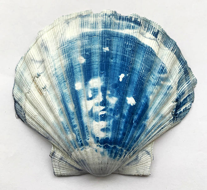 photo alternativ art cyanotype hair ronnie dyson