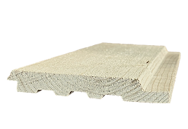 Siguldas Kokmateriāli koka mājas fasādes dēlis, kvalitatīva apdare Latvijā, VERTIKĀLĀ PUSSPUNDE UVYS