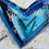 Thumbnail: "Bleu Passion" (5) 6x6 inches acrylic on canvas