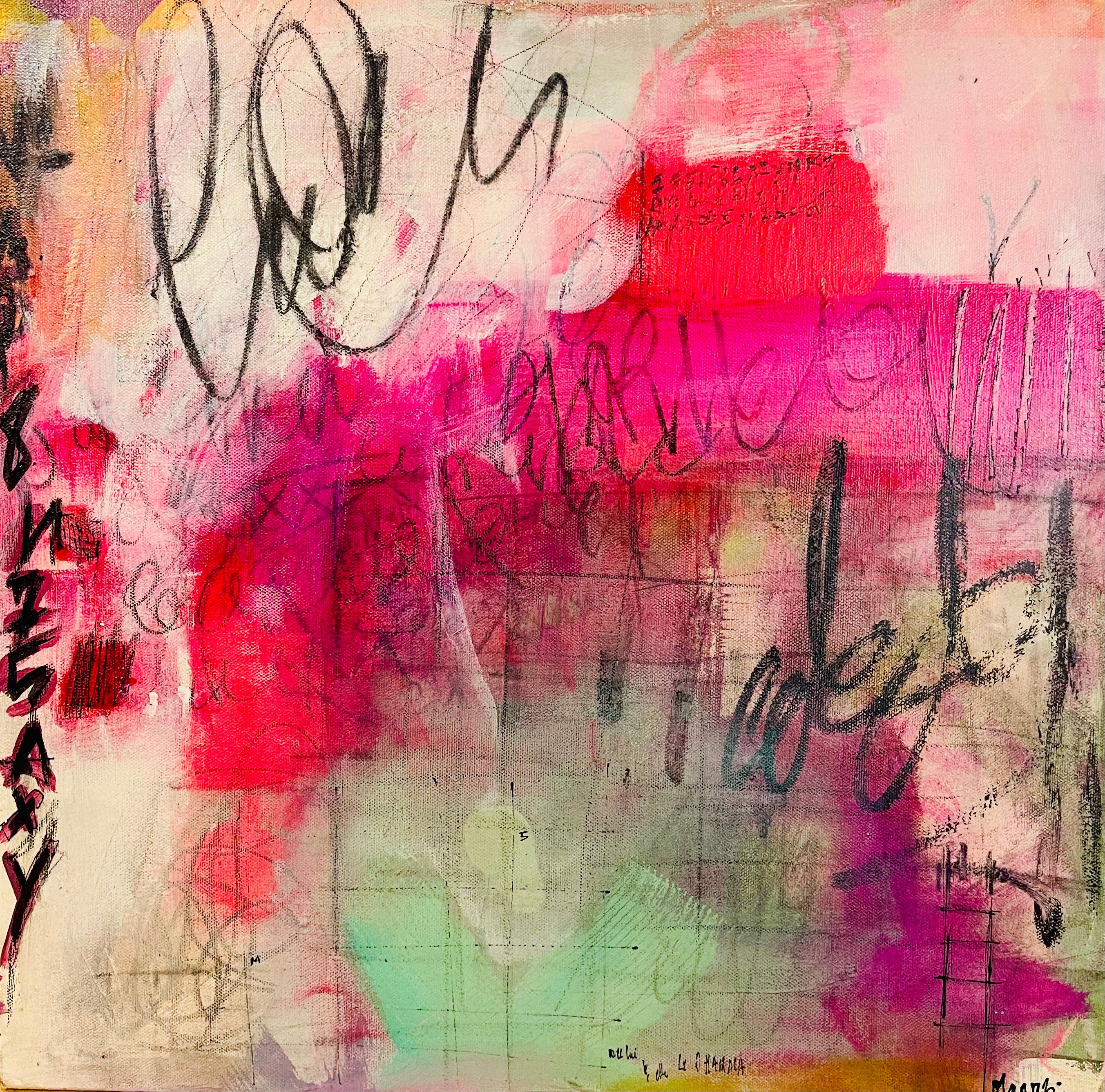 "Douce Decadence" (1) 20x20" inches