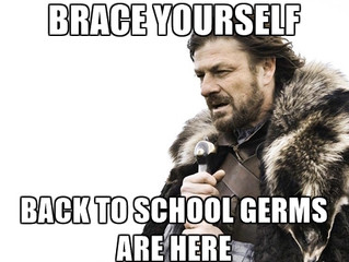 Kids are Back to School… and so is the flu, strep, and a whole slew of illnesses.