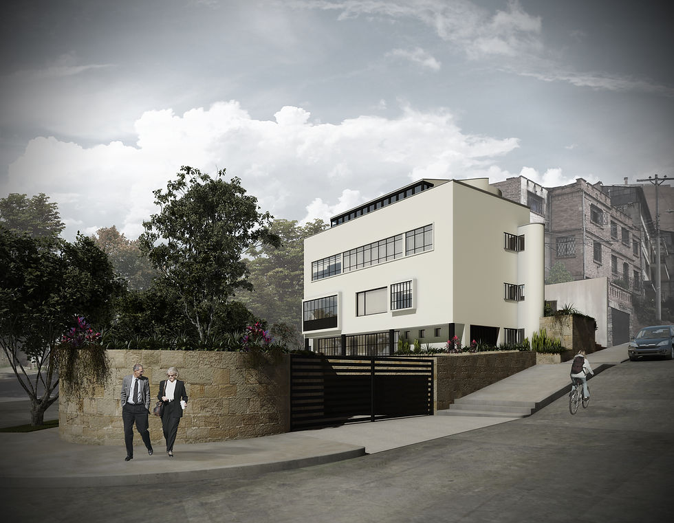 Fachada Oeste / Sur