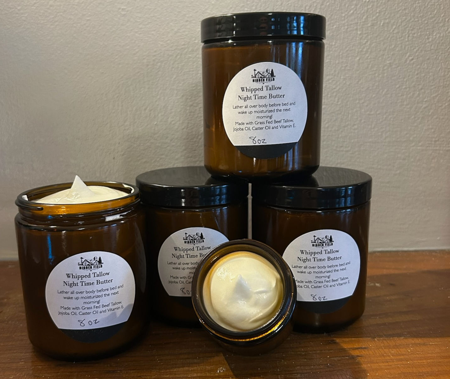 Whipped Tallow Night Time Butter 8oz