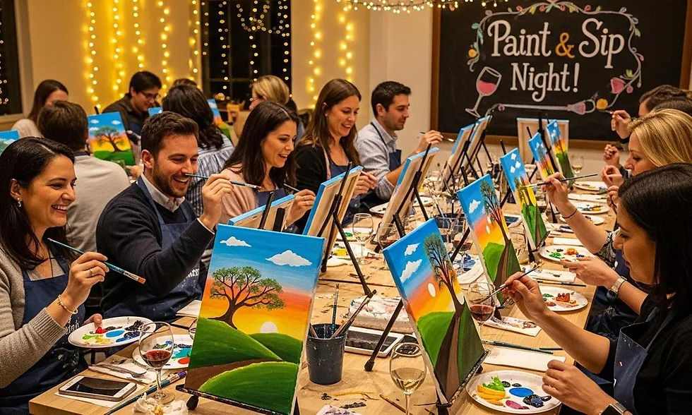 Paint Night at The Ledges