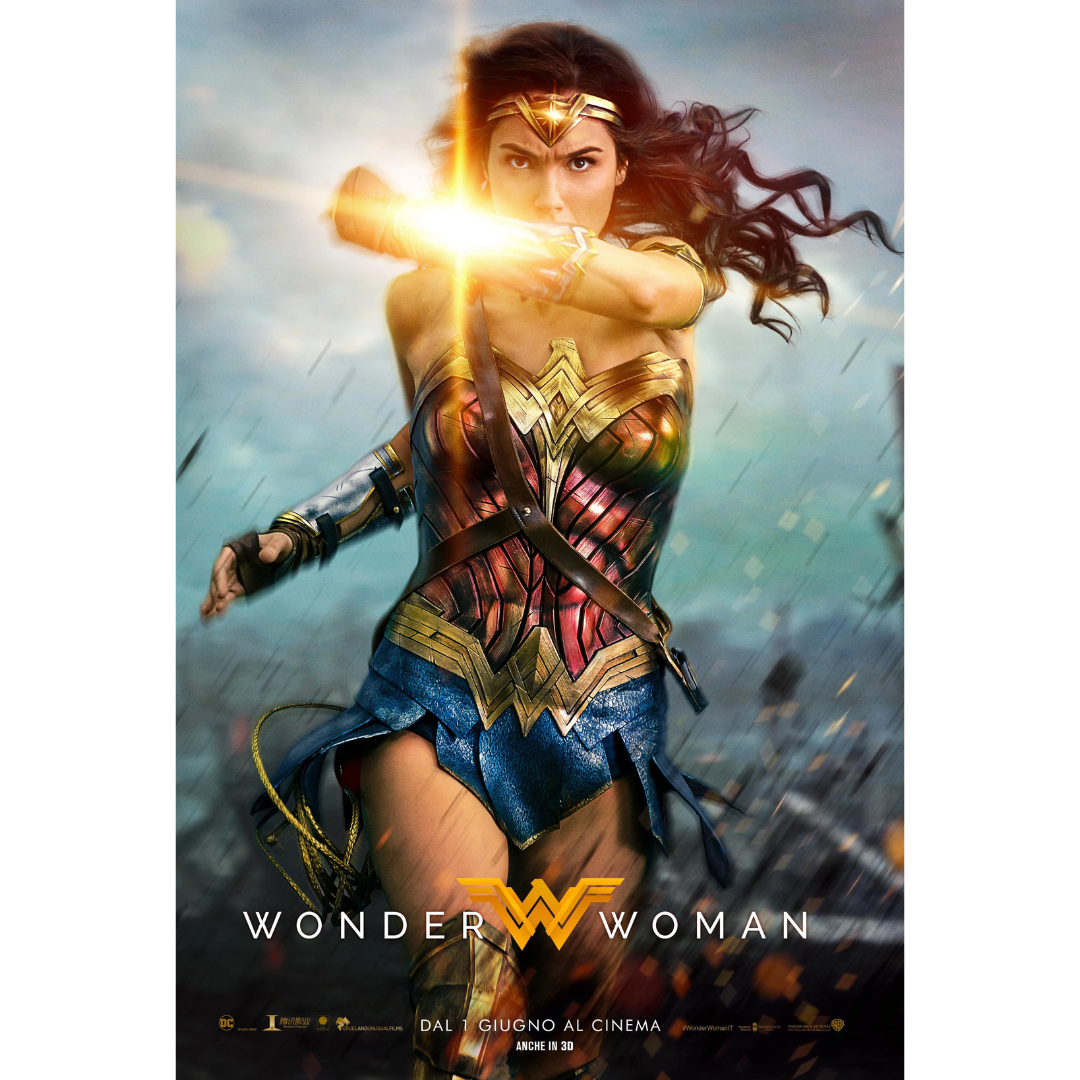 Poster A4 Wonder Woman