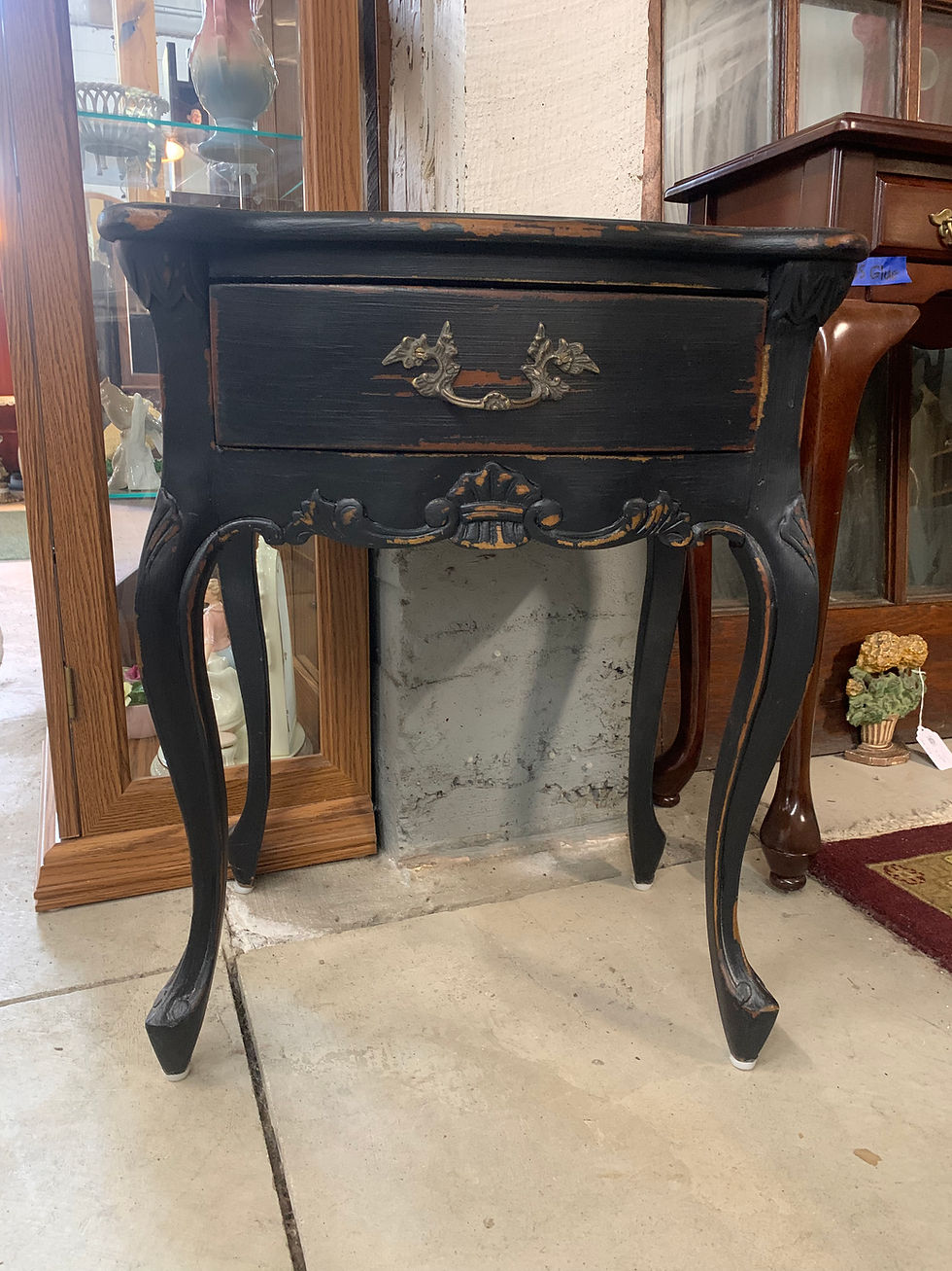 Thumbnail: Reproduction French Provincial Side Table 