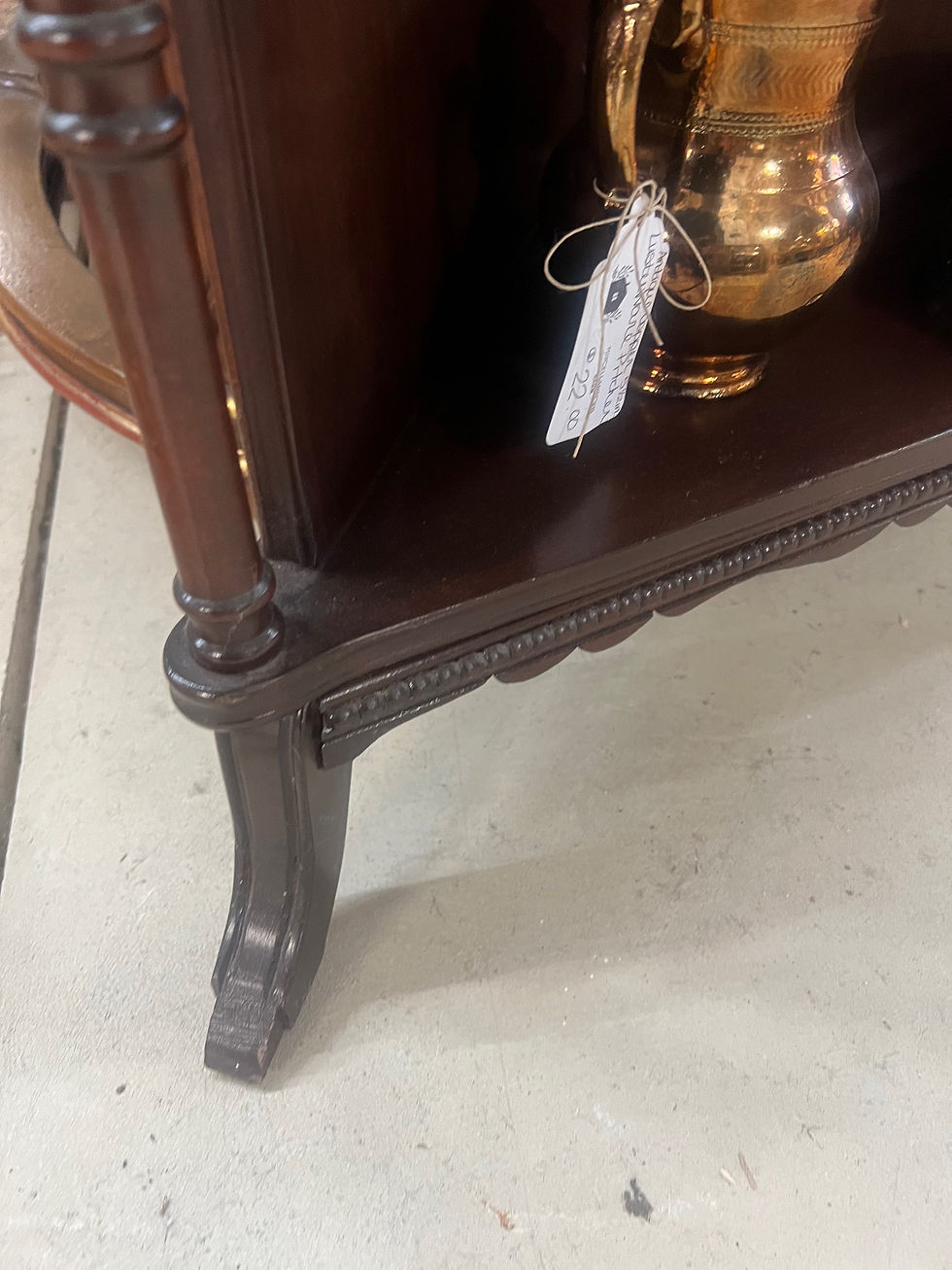 Thumbnail: Duncan Phyfe Corner Shelf 