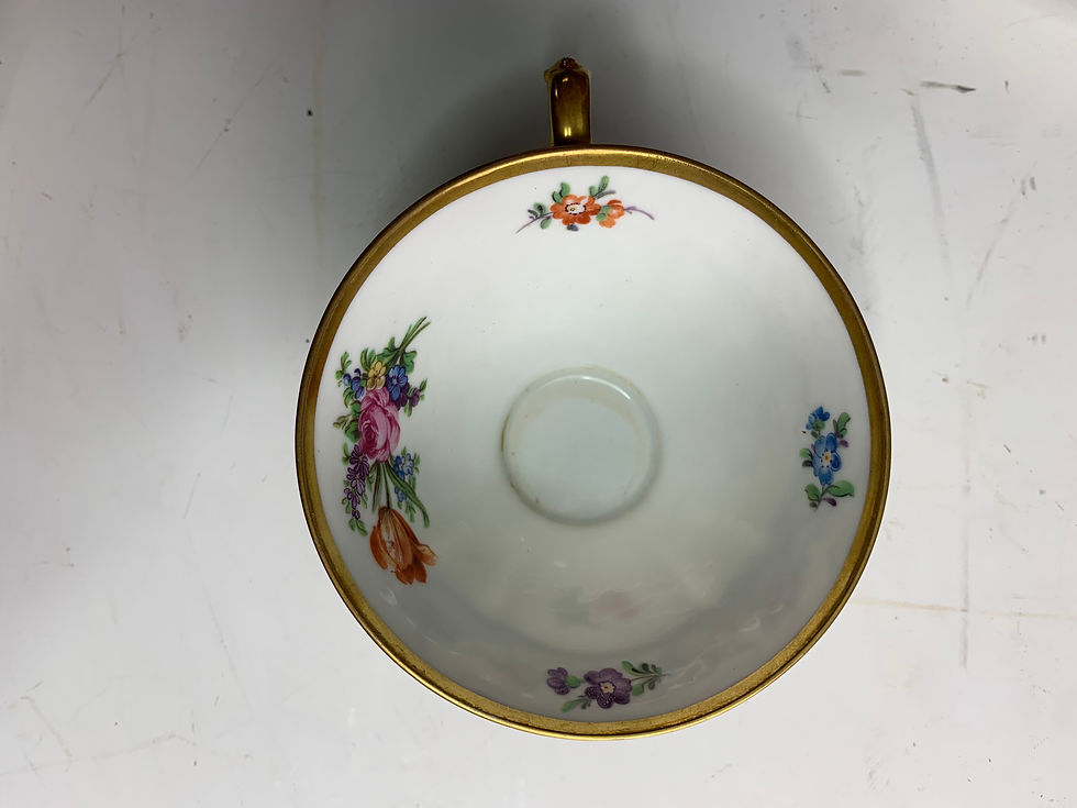 Thumbnail: Bavaria 9 cups, 4 saucer, and 2 plates 