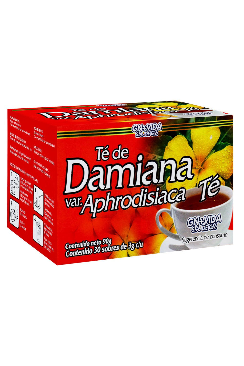 Deseo hombres y mujeres - TÉ DE DAMIANA
