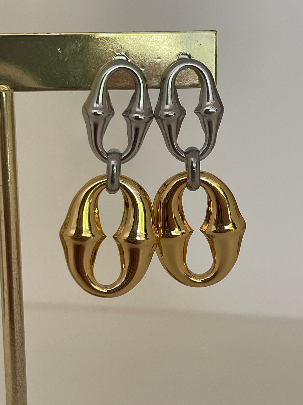 Miniatura: Arete Eslabón Dúo 